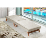Mini Cama Portátil Dobrável Solteiro Comp 90x1 90 Cor Bege