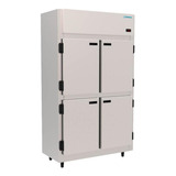 Mini Camara Comercial Frost Free Inox 4 Portas 765 Lt Kofisa