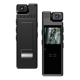 Mini Câmera Corporal 4k Uhd Com Gravação De Áudio E Vídeo