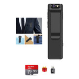 Mini Câmera Corporal Gravador De Vídeo Hd Sem Fio Espi 128gb