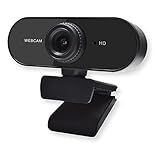 Mini Câmera De Computador USB Full HD 1080P Webcam  Microfone Integrado  Rotação Flexível  Para Laptops  Desktop E Jogos