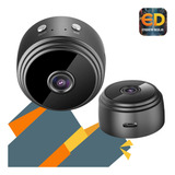 Mini Camera De Segurança Espiã Wifi Sem Fio A9 1080p Detecta Movimento Cor Preto Usb Cartão Micro Sd Wireless Etiqueta Desejo