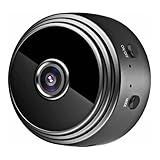 Mini Câmera Espiã A9 Com Visão Noturna HD 1080p Sensor De Presença Wifi Grava Em Cartão De Memória
