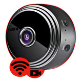 Mini Camera Espiã Wifi Sem Fio A9 F ssen 1080p Detecta Movimento Cor Preto Usb Cartão Micro Sd Wireless