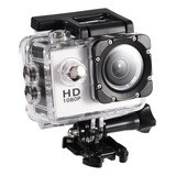 Mini Câmera Esportiva 4k Ultra Hd Wi fi Câmera Para Capacete Cor Branco