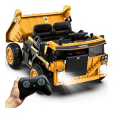 Mini Caminhão Elétrico Infantil Controle Remoto Caçamba 12v