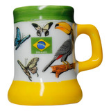 Mini Caneca Passaros E
