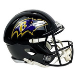 Mini Capacete Nfl Baltimore Ravens Assinado