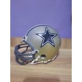 Mini Capacete Nfl Futebol Americano Dallas Cowboys Riddell