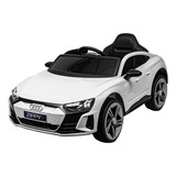 Mini Carro Audi E tron Gt 12v Infantil Elétrico Som E Luz