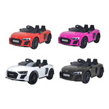 Mini Carro Elétrico Audi 12v Branco Preto Rosa Ou Vermelho
