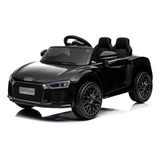 Mini Carro Elétrico Audi R8 Infantil Cor Preto Realista 12v