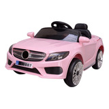 Mini Carro Elétrico Infantil Importway Bw007 C Controle Cor Rosa Voltagem Do Carregador 110v 220v
