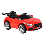 Mini Carro Infantil Elétrico Vermelho 12v Música Mp3 Usb Aux