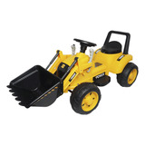 Mini Carro Trator Escavadeira Elétrico 6v Infantil Criança