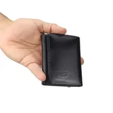 Mini Carteira De Couro