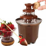Mini Cascata De Chocolate Elétrica Fonte Fondue 127v Ou 220v