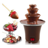 Mini Cascata Fonte De Chocolate Fondue Eletrica 127v Inverno