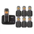 Mini Central Telefonica Sem Fio 2 Linhas Com 6 Ramal E Bina