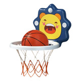 Mini Cesta De Basquete Brinquedo De Banho Pai Criança Azul