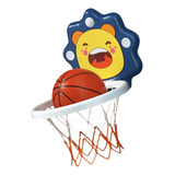 Mini Cesta De Basquete Para Parede Jogo De Tabuleiro Azul