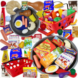 Mini Cesta Frutas Legumes Infantil Piquenique Cestinha 30pçs