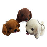 Mini Chaveiro Cachorro Labrador Baby Kit 03pçs Lembranças