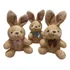 Mini Chaveiro Coelho De Pelúcia - Coelho Jogo 15 Peças