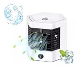 Mini Climatizador 3 Em 1 Umidifica Purifica Climatizador Ventilador Ar Condicionado Sala Cozinha Escritório Premium Vinwer