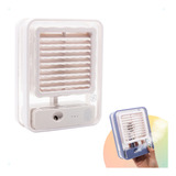 Mini Climatizador Portátil Umidificador ar Refrigerado Usb Cor Branco 110v 220v