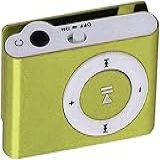 Mini Clipe Esportivo De Metal Com Cores Verdes- Leitor De MP3- Sem Cartão De Memória- Leitor De Música Com Slot Tf- Processamento Agradável- áudio E Vídeo Portáteis