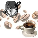 Mini Coador De Café Reutilizável Em Aço Inoxidável Portátil Não Precisa De Filtro