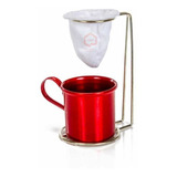 Mini Coador De Café Unitário 1 Caneca Esmaltada