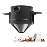 Mini Coador Portáti De Café Reutilizáve Não Precisa D Filtro