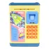 Mini Cofre Dig. Inf. Puxa Notas Biometria-foguete Amarelo