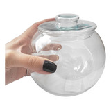 Mini Compoteira 800ml Bomboniere Vidro Transparent Decoração