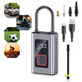 Mini Compressor calibrador De Pneus Portátil recarregável