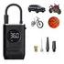 Mini Compressor E Calibrador De Ar Portátil Recarregável Car Air Pump LG x67 Cor Preto 110v