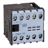 Mini Contator Cw07 01 30v16 7a 110v 60hz 12896407 Weg