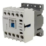 Mini Contator Tripolar 7a ac3 220vca 1na Ctm6 Metaltex
