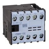 Mini Contator Tripolar Cw07 10 30v25 1na Weg 220v Promoção