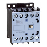 Mini Contator Weg Tripolar Cwc016 16a 1na 220vca