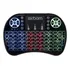 Mini Controle Led Teclado Sem Fio Smart Tv Box Netflix Cor Do Teclado Preto Exbom Bk-bti8