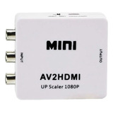 Mini Conversor De Hdmi Para Av Rca Hdmi2av Para Tv Antiga