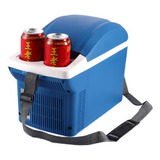 Mini Cooler 8 Litros Geladeira Portatil 12v Refrigera 2 Em 1