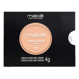 Mini Corretivo Camuflagem Creme Makiê 4 G De Alta Cobertura