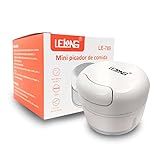 Mini Cortador Processador Manual De Alimentos Moedor De Vegetais Espremedor Fatiador De Alho Legumes Picador Cebola Temperos 2 Lâminas PREMIUM