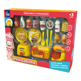 Mini Cozinha Infantil Com Microondas Batedeira E Torradeira