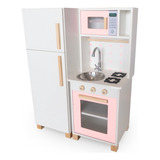 Mini Cozinha Infantil Completa Com Geladeira 100 Mdf