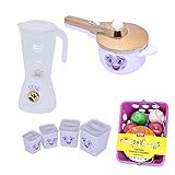 Mini Cozinha Infantil Menina Princesa Liquidificador 19pç